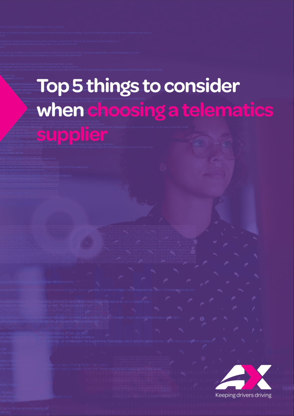 Top 5 things to consider when choosing a telematics supplier